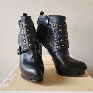 Michael kors studded bootie